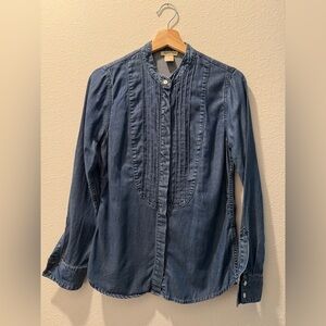 Lucky Brand Blue Button Down Shirt